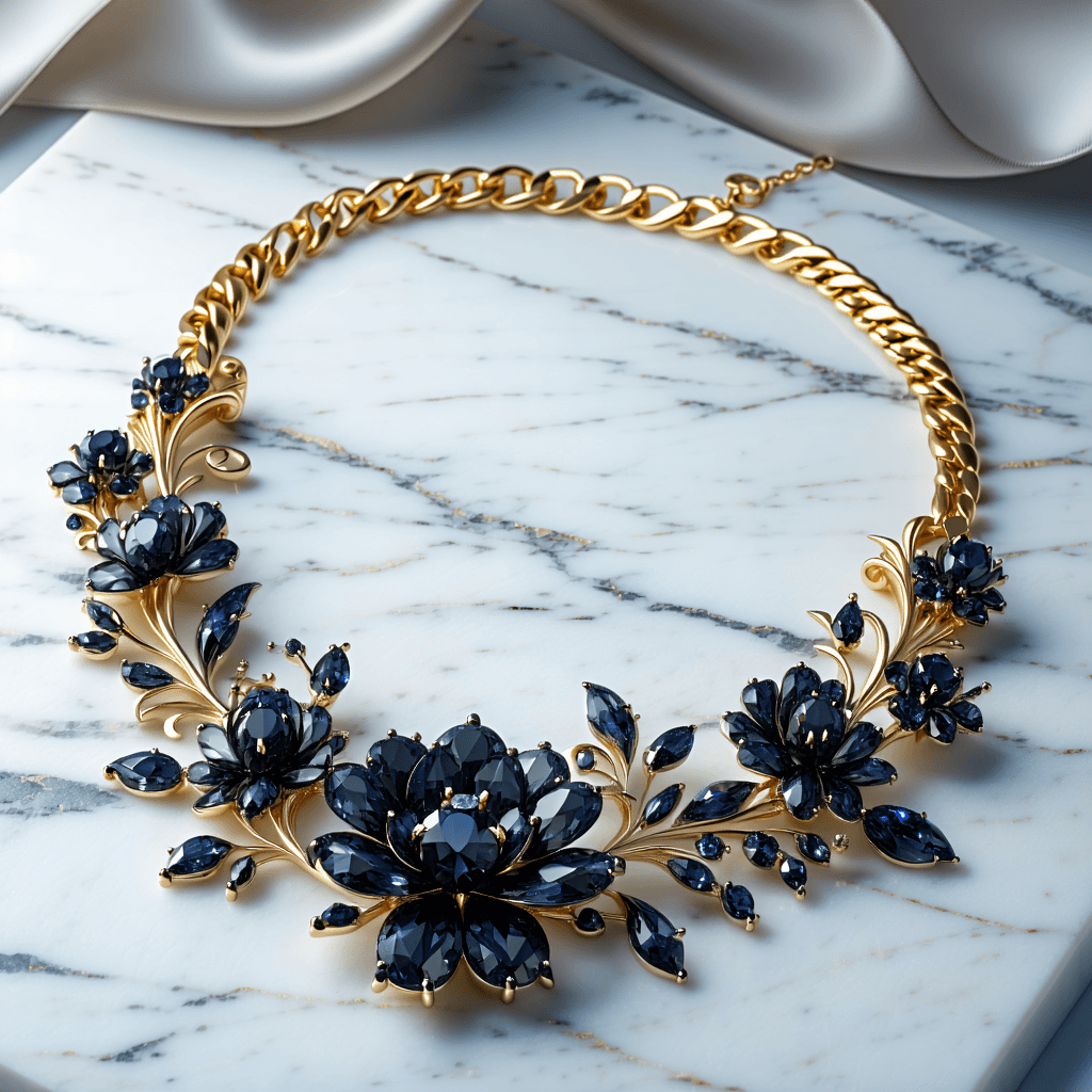 Midnight Bloom Necklace